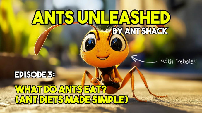 What Do Ants Eat? 🐜 Ant Diets Made Simple - Ants Unleashed by ANT SHACK - Episode 03