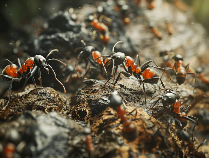 Unique Foraging Strategies of Ants: Adaptations for Survival