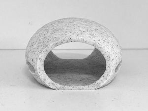 Reptile / Spider Cave Space Cocoon - Marble Hide for Geckos, Lizard & Siders