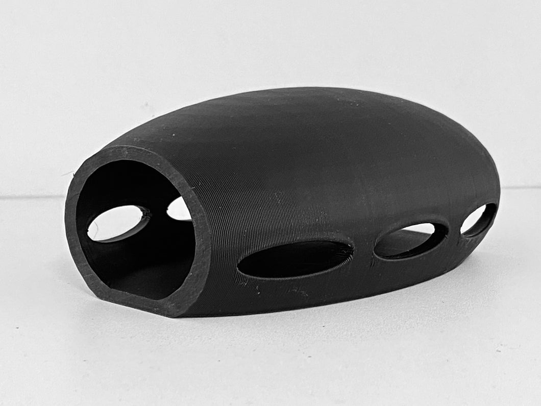 Reptile / Spider Cave Space Cocoon - Black Hide for Geckos, Lizard & Siders