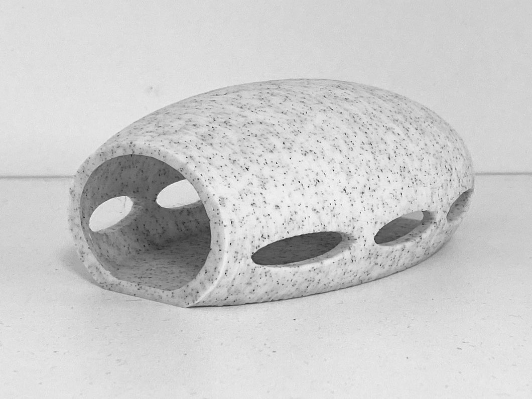 Reptile / Spider Cave Space Cocoon - Marble Hide for Geckos, Lizard & Siders