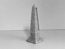 Load image into Gallery viewer, Terrarium Decoration &quot;Obelisk&quot; - Marble colored Terrarium Decor